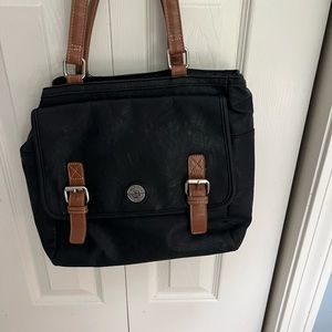 Sag Harbor Black Shoulder Bag